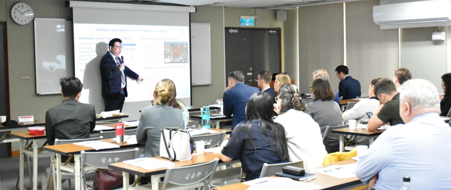cover by 2025 Fundamental Disaster Preparedness and First Aid Training for representative offices in Taiwan