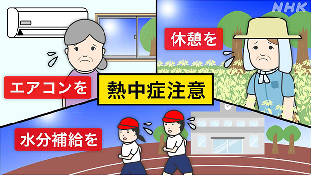 Cover By 猛暑は“災害” 命を守る「熱中症」対策
