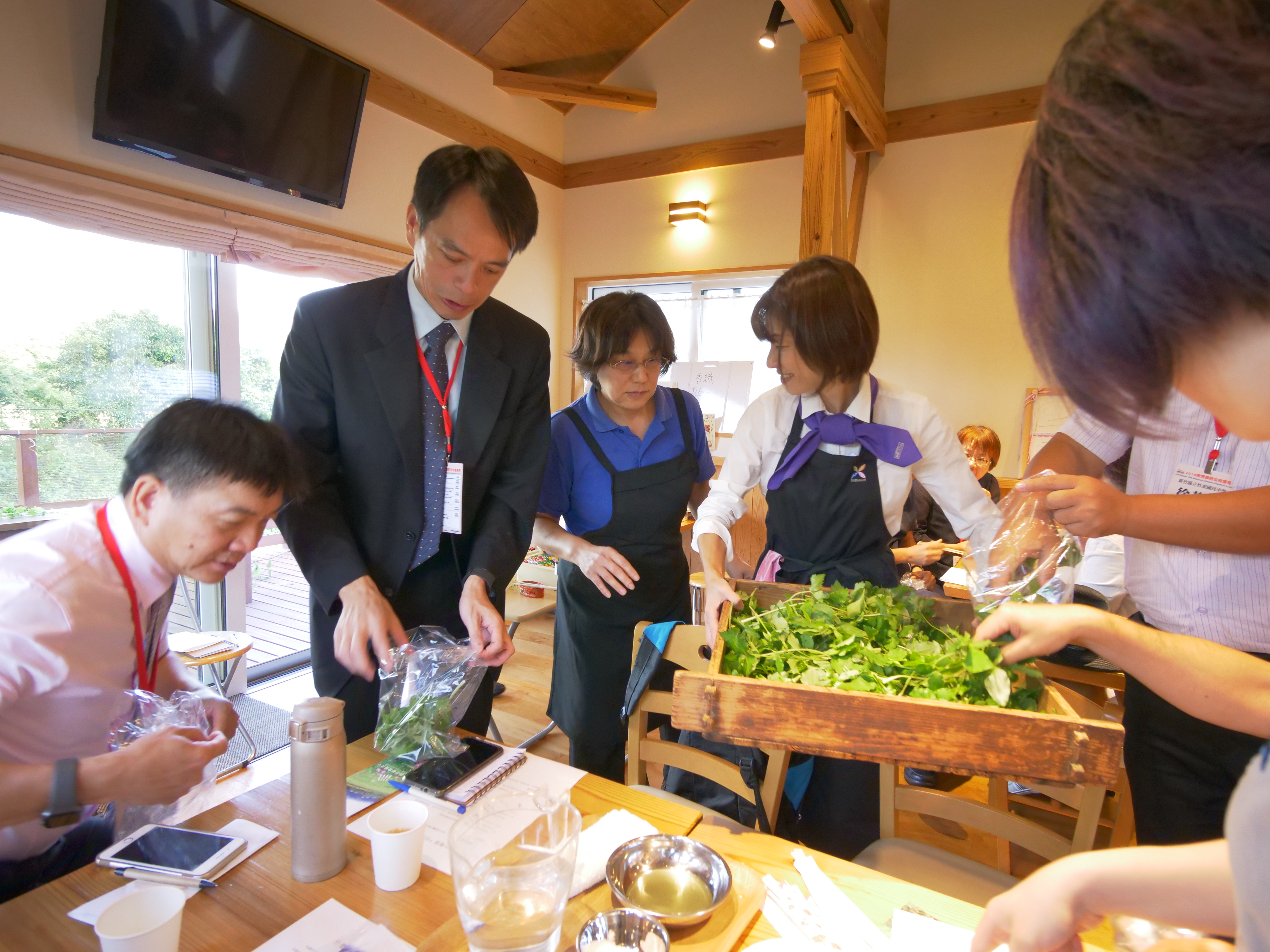 與日本防災植物協會交流