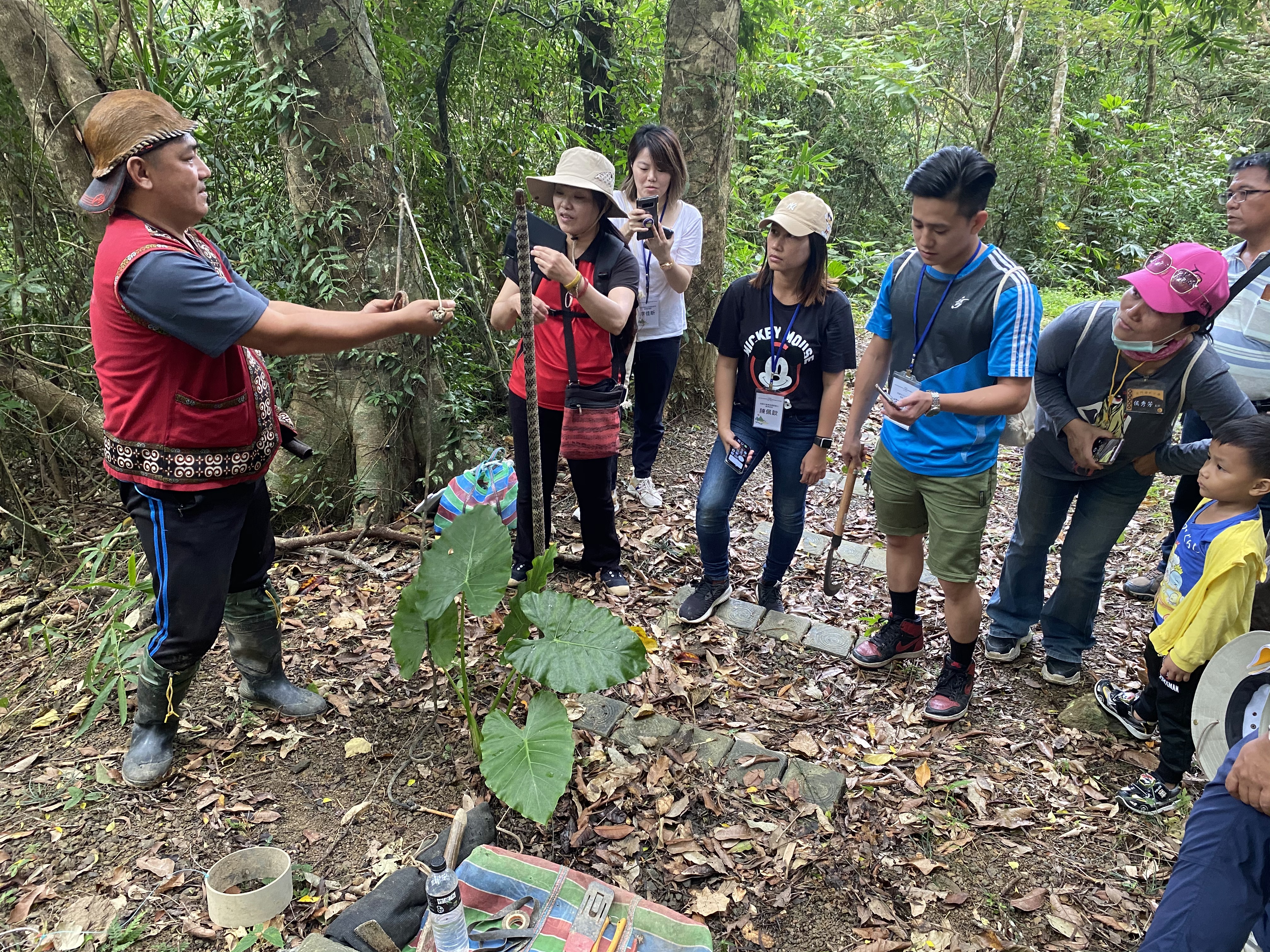 教育部109年原住民特色防災校園基地學校推廣工作坊第二梯次-野外防災求生技能教學01