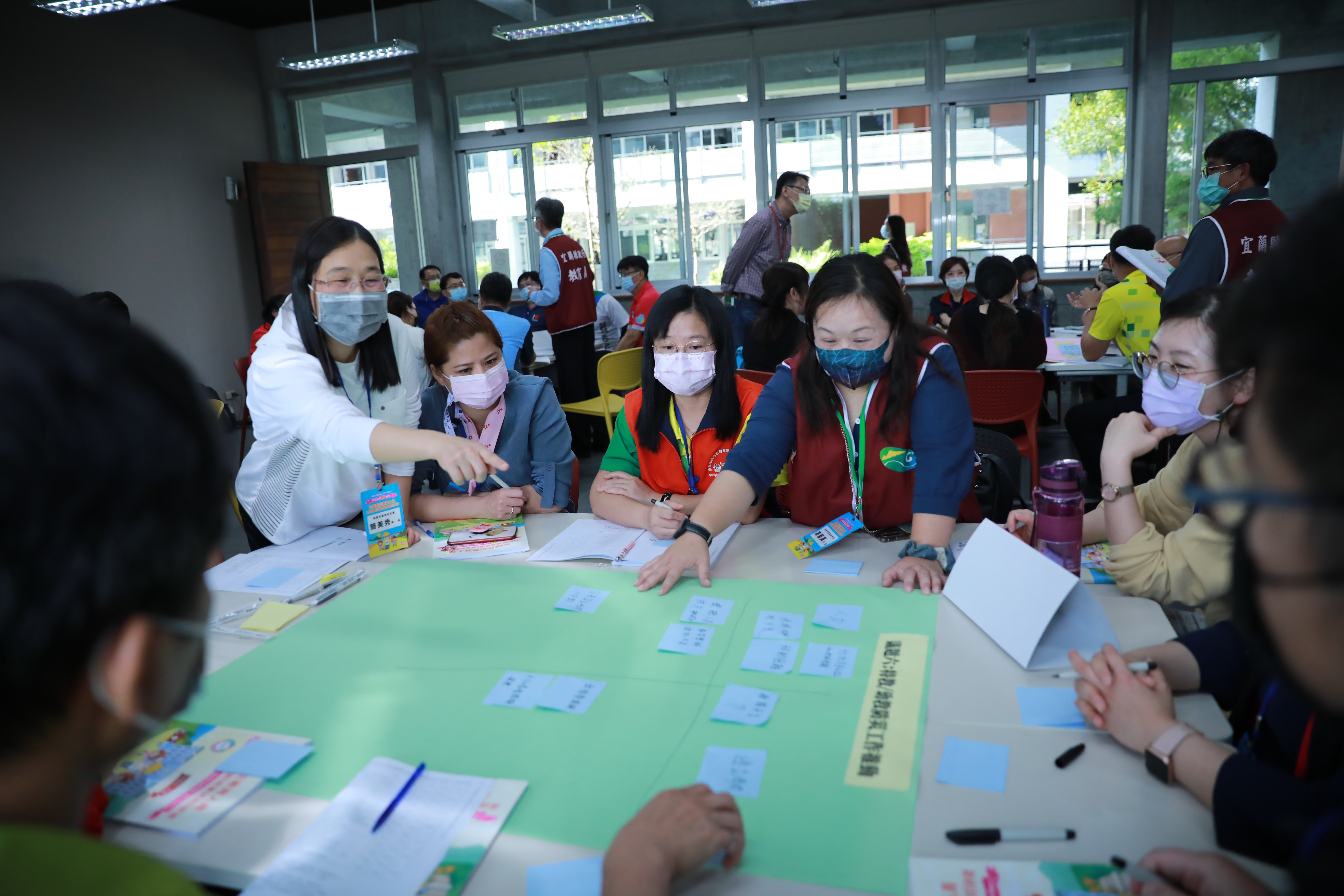 110年防災教育人員知能與成長精進(政策研討)研習計畫-公民咖啡館小組討論